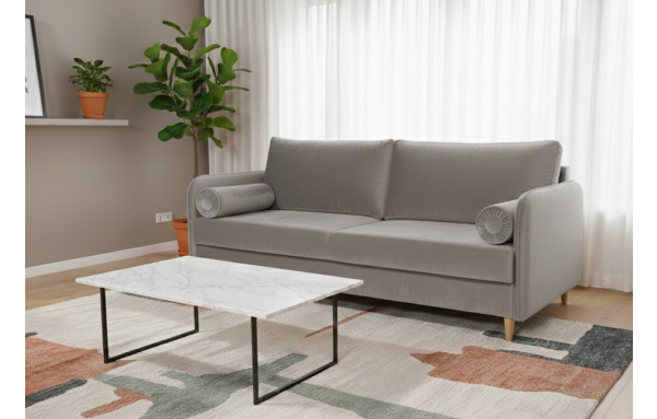 Sofa Harry II letto 92 na sprężynach z funkcją spania i pojemnikiem